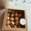 Horyshky in Kraft Box Nut Shells cookies packed in a gift box